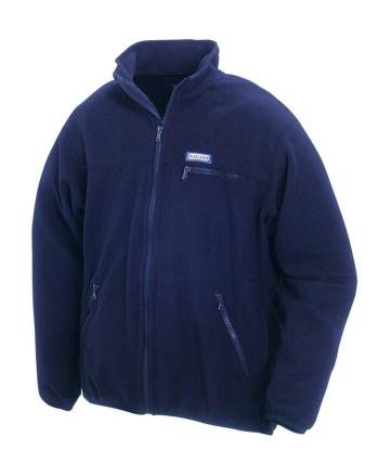 Fleece jas marineblauw